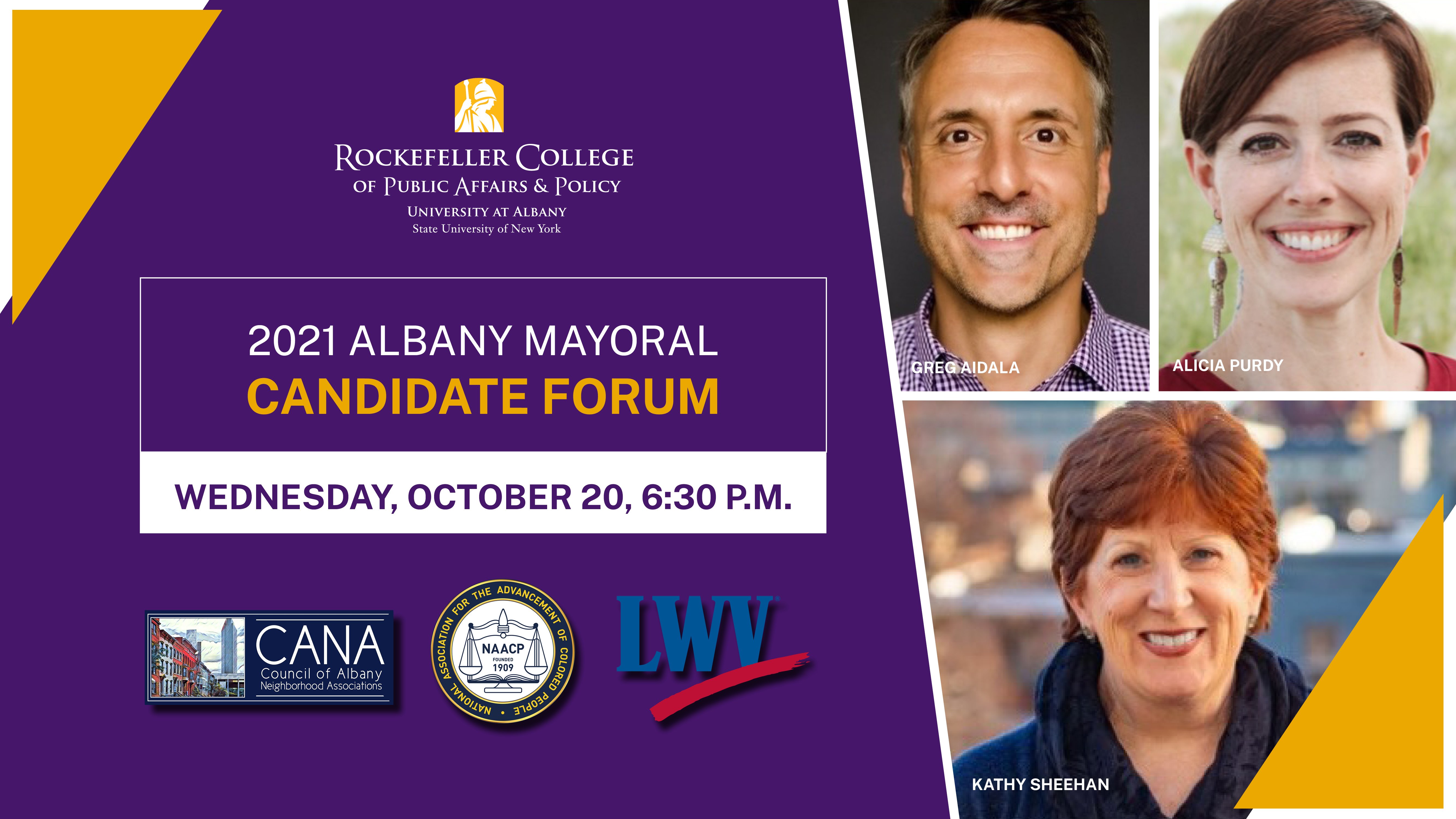 Albany Mayoral Candidate Forum University At Albany